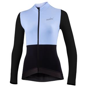 Nalini Damestrui met lange mouwen en warme omslagdoek damesfietsshirt met lange