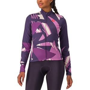Castelli damestrui met lange mouwen Tropicale damesfietsshirt met lange mouwen,