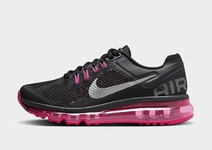 Nike Kinderschoenen Air Max 2013 - Black/Dark Grey/Fusion Pink/Metallic Silver, Black/Dark Grey/Fusion Pink/Metallic Silver
