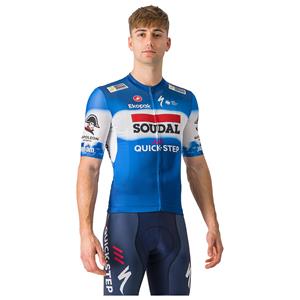 Castelli SOUDAL QUICK-STEP Shirt met korte mouwen 2024 fietsshirt met korte mouwen, voor