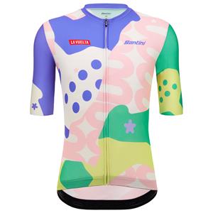 Santini LA VUELTA Shirt met korte mouwen Madrid KM Cero 2023 fietsshirt met korte mouwen