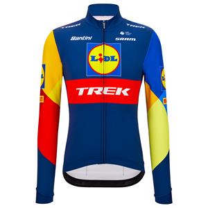 Santini LIDL-TREK Shirt met lange mouwen 2024 fietsshirt met lange mouwen, voor heren, M
