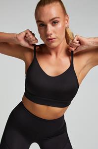 Hunkemöller HKMX Sport bh Level 1 Zwart