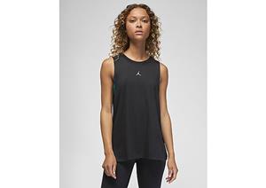 Jordan Sport tanktop met ruitdetail voor dames - Black- Dames