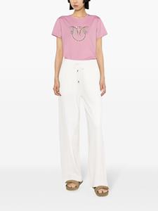 PINKO Trainingsbroek met wijde pijpen - Wit