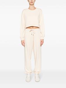 Patrizia Pepe Trainingsbroek met trekkoordtaille - Beige