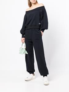 Alberta Ferretti Trainingsbroek met logoband - Blauw