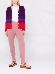 Alberta Ferretti High waist joggingbroek - Roze