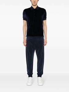 Giorgio Armani Trainingsbroek met toelopende pijpen - Blauw