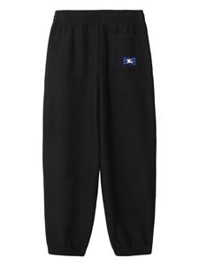 Burberry Trainingsbroek met elastische taille - Zwart