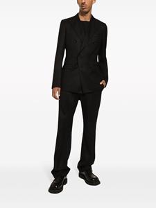 Dolce & Gabbana tailored wool track pants - Zwart