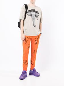 Mauna Kea Trainingsbroek met logoprint - Oranje