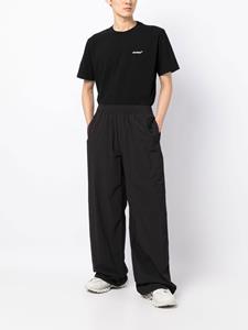 Off-White Trainingsbroek met logopatch - Zwart