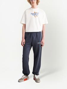 Off-White Trainingsbroek met pijlprint - Blauw