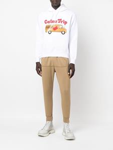 Dsquared2 Trainingsbroek met toelopende pijpen - Beige