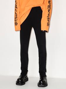 VETEMENTS Trainingsbroek met geborduurd logo - Zwart