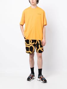 Marcelo Burlon County of Milan Snakes print track shorts - Zwart