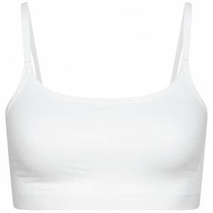 Gymshark naadloss Bralette Hoge hals Dames Sportbeha GLUW4532-WH