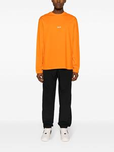 MSGM Trainingsbroek met toelopende pijpen - Zwart