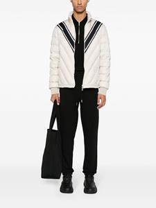 Moncler raised seam-detail track trousers - Zwart