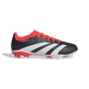 Adidas Predator League FG Solar Energy - Zwart/Wit/Rood Kids