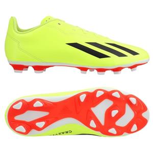 Adidas X Crazyfast Club FxG Solar Energy - Geel/Zwart/Wit Kids