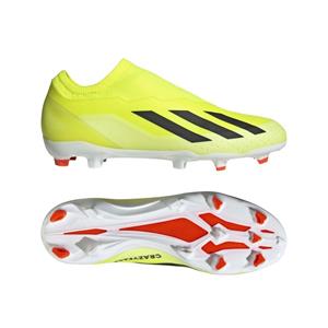 Adidas X Crazyfast League Laceless FG Solar Energy - Geel/Zwart/Wit