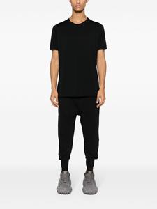 Thom Krom drop-crotch panelled track pants - Zwart