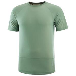 Salomon  Cross Run S/S Tee - Hardloopshirt, groen