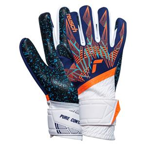 Reusch Keepershandschoenen Pure Contact Fusion - Blauw/Wit/Oranje/Zwart Kids