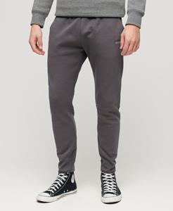 Superdry Mannen Sport Tech Joggingbroek met Taps Toelopende Pijpen Donkergrijs