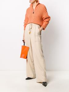 Nanushka Broek met plooi-detail - Beige