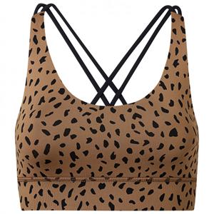 Hey Honey - Women's Criss-Cross Bra Lessismore - Sportbeha, bruin