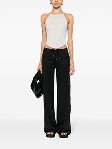 Courrèges Interlock track pants - Zwart