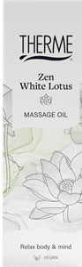 Therme Zen White Lotus Massage OIl