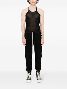 Rick Owens Mastodon Cargo cotton track pants - Zwart