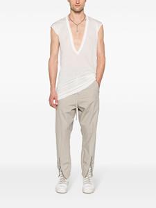 Rick Owens Trainingsbroek met toelopende pijpen van biologisch katoen - Beige