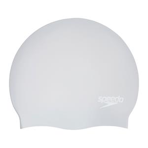 Speedo - Long Hair Cap - Badekappe grau/weiß