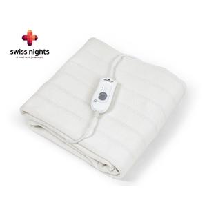 Swiss Night s Elektrische Deken 2-Persoons 90W White