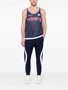 Dsquared2 Dean contrasting-trim track pants - Blauw