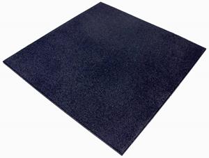 Lifemaxx Rubber Tile - Vloertegel - 100 x 100 x 1,5 cm - Zwart