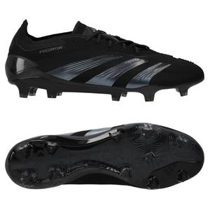 Adidas Predator Elite FG Nightstrike - Zwart/Grijs