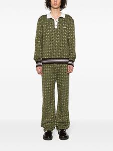 Wales Bonner Power straight-leg track pants - Groen