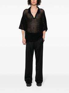 MARANT Ryamy straight-leg track pants - Zwart