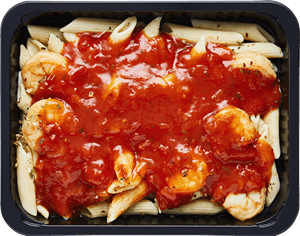 Prep The Food Prep Meal | Pasta tomatensaus garnalen