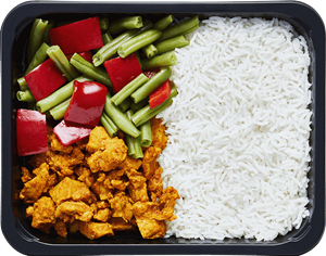 Prep The Food Prep Meal | Kip shoarma rijst groente bulk