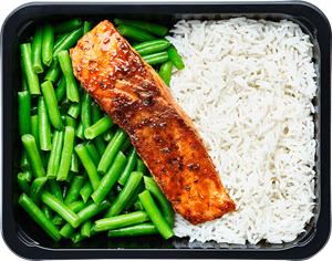 Prep The Food Prep Meal | Zalm teriyaki rijst groente bulk