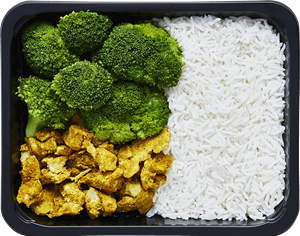 Prep The Food Prep Meal | Kip kerrie rijst groente bulk
