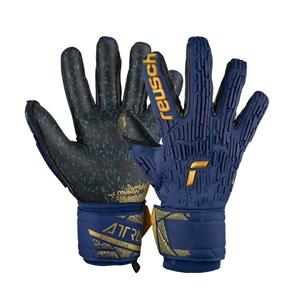 Reusch Keepershandschoenen Attrakt FreeGel Fusion Goaliator Night Spark - Blauw/Goud/Zwart