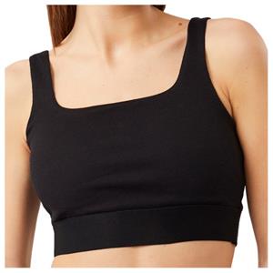 Mandala  Women's Ribbed Sport Bra - Sportbeha, zwart